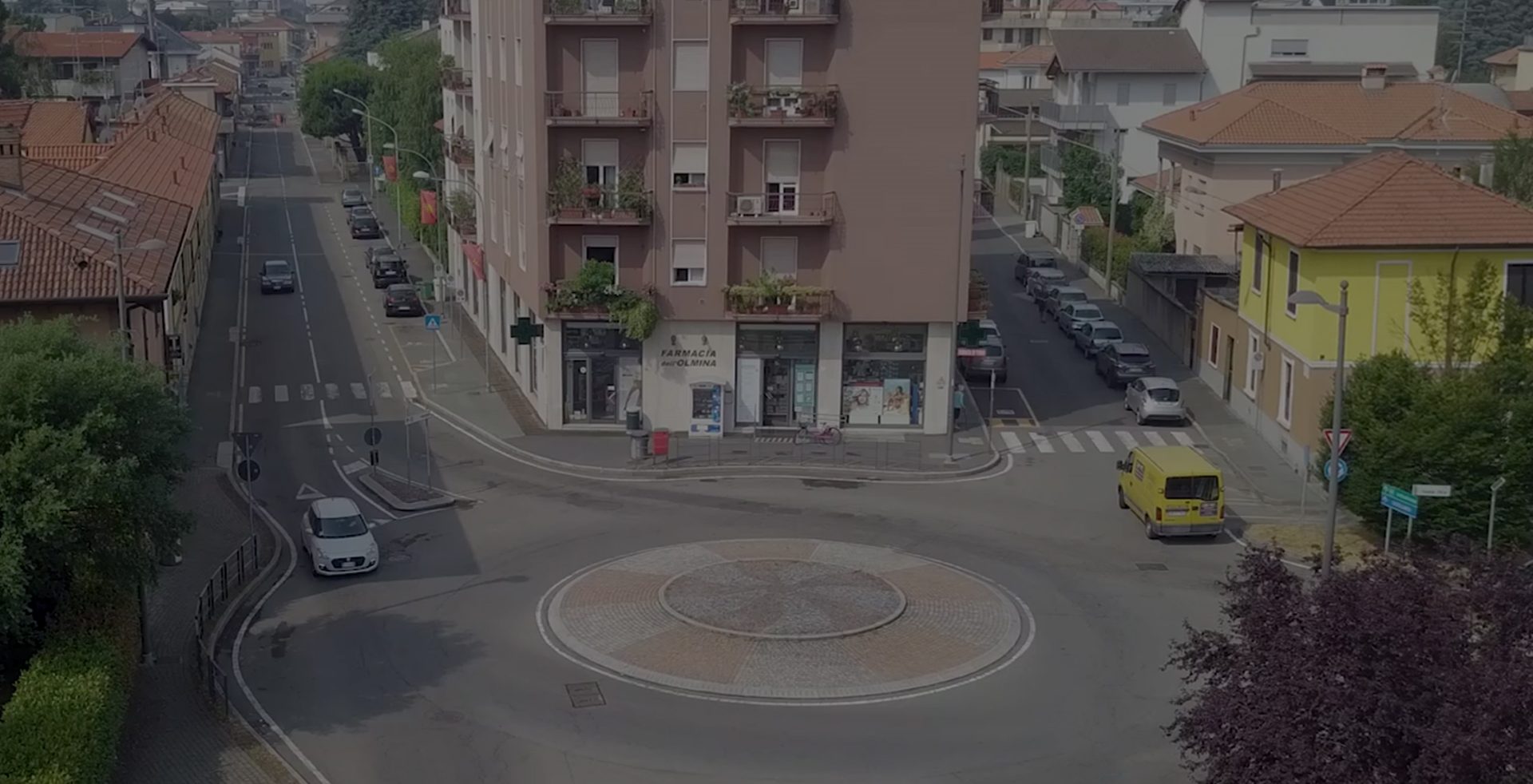 Visuale aerea di Farmacia dell''Olmina, a Legnano